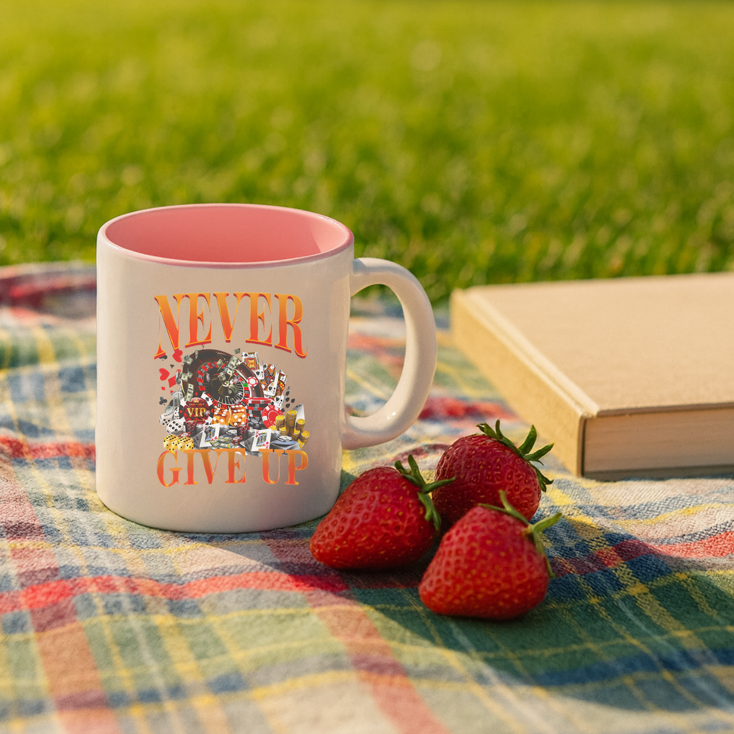 Never Give up Mug
