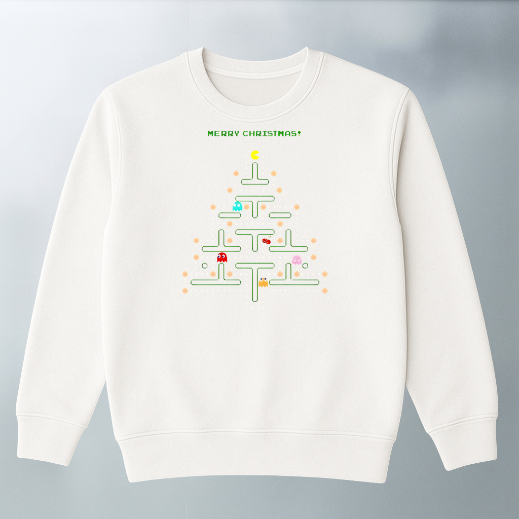 Pacman Merry Christmas Sweater
