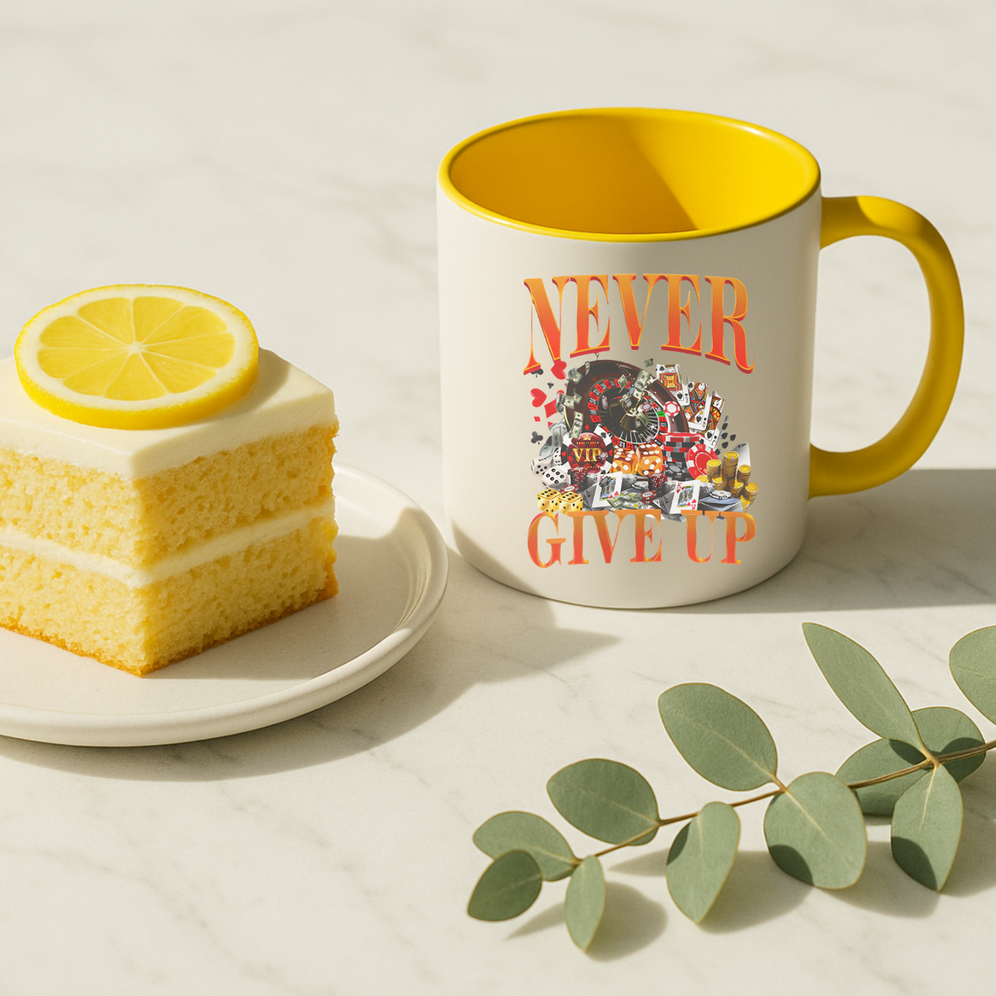 Never Give up Mug