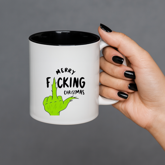 Merry Grinch Christmas Mug