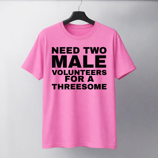 Need Two Male For a Threesome