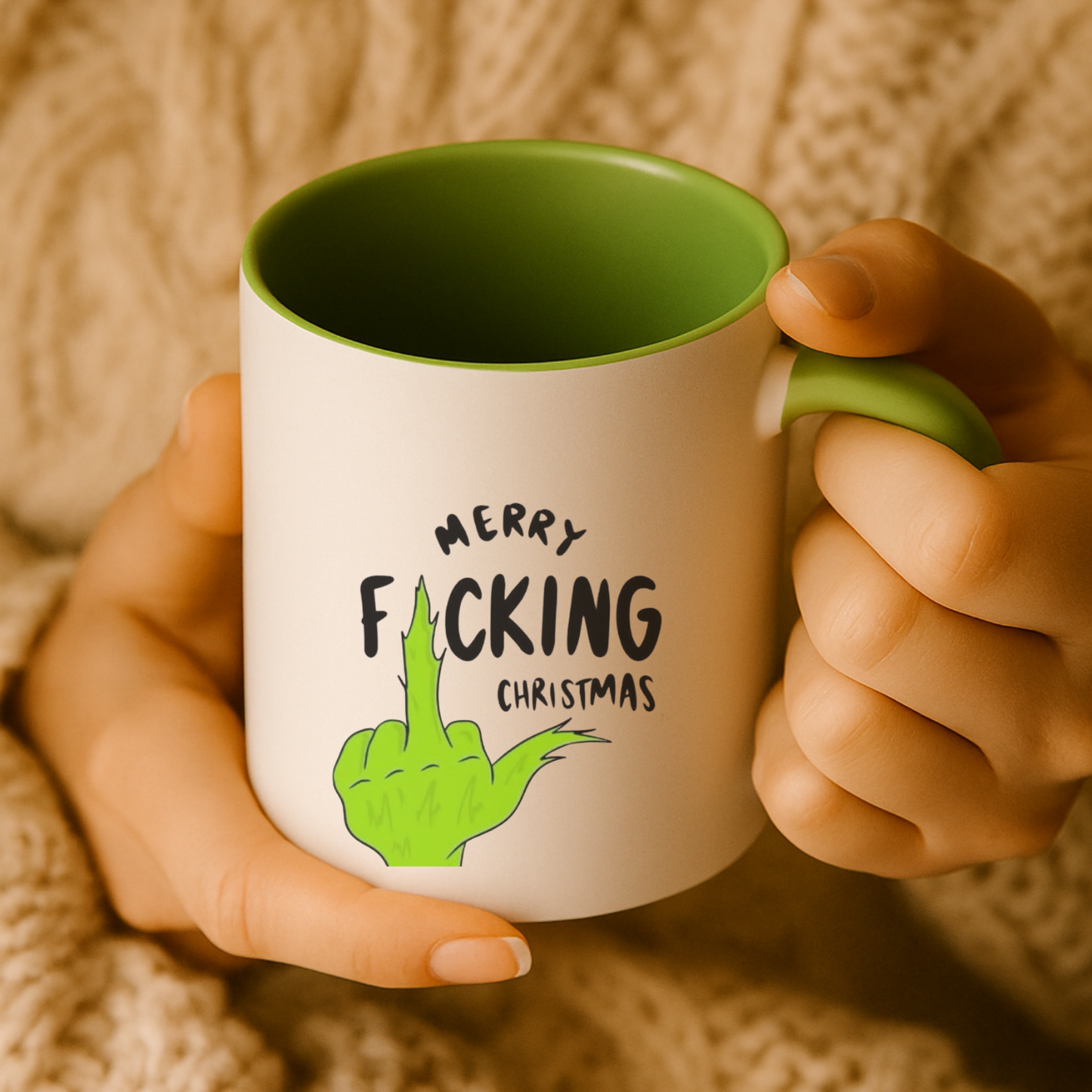 Merry Grinch Christmas Mug