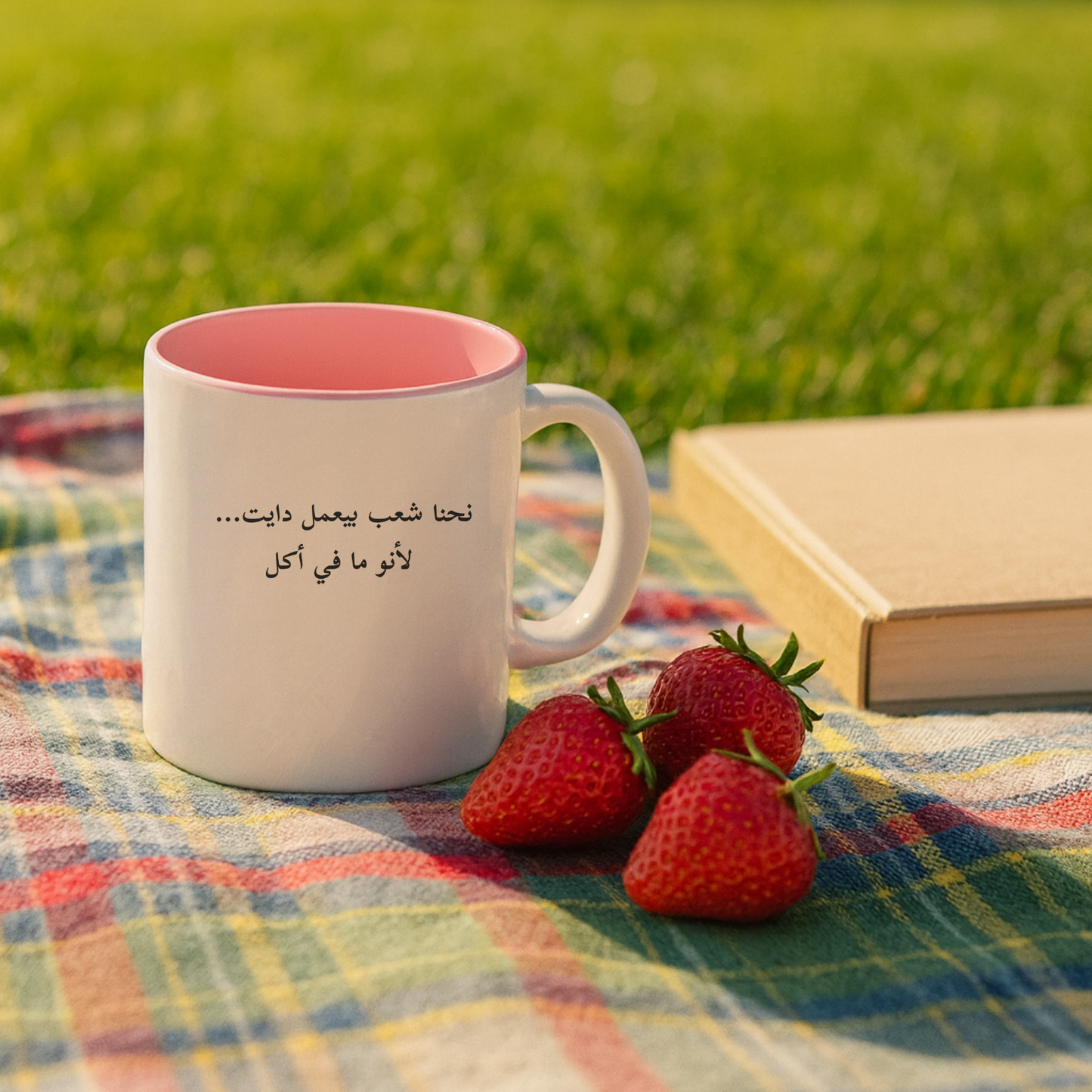 نحنا شعب بيعمل دايت Mug