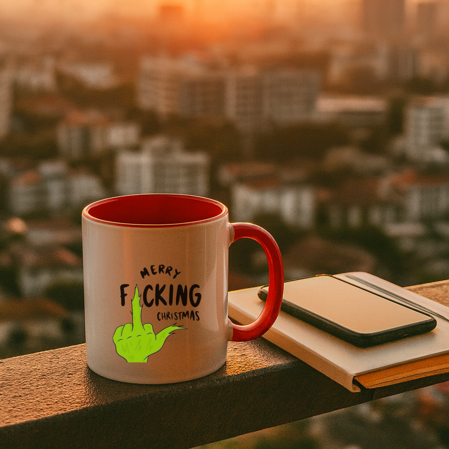 Merry Grinch Christmas Mug