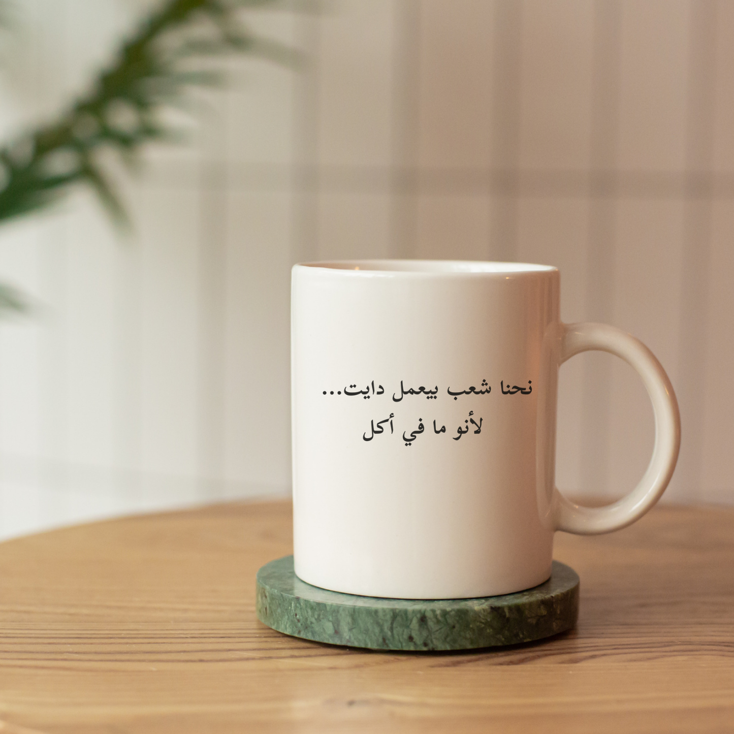 نحنا شعب بيعمل دايت Mug