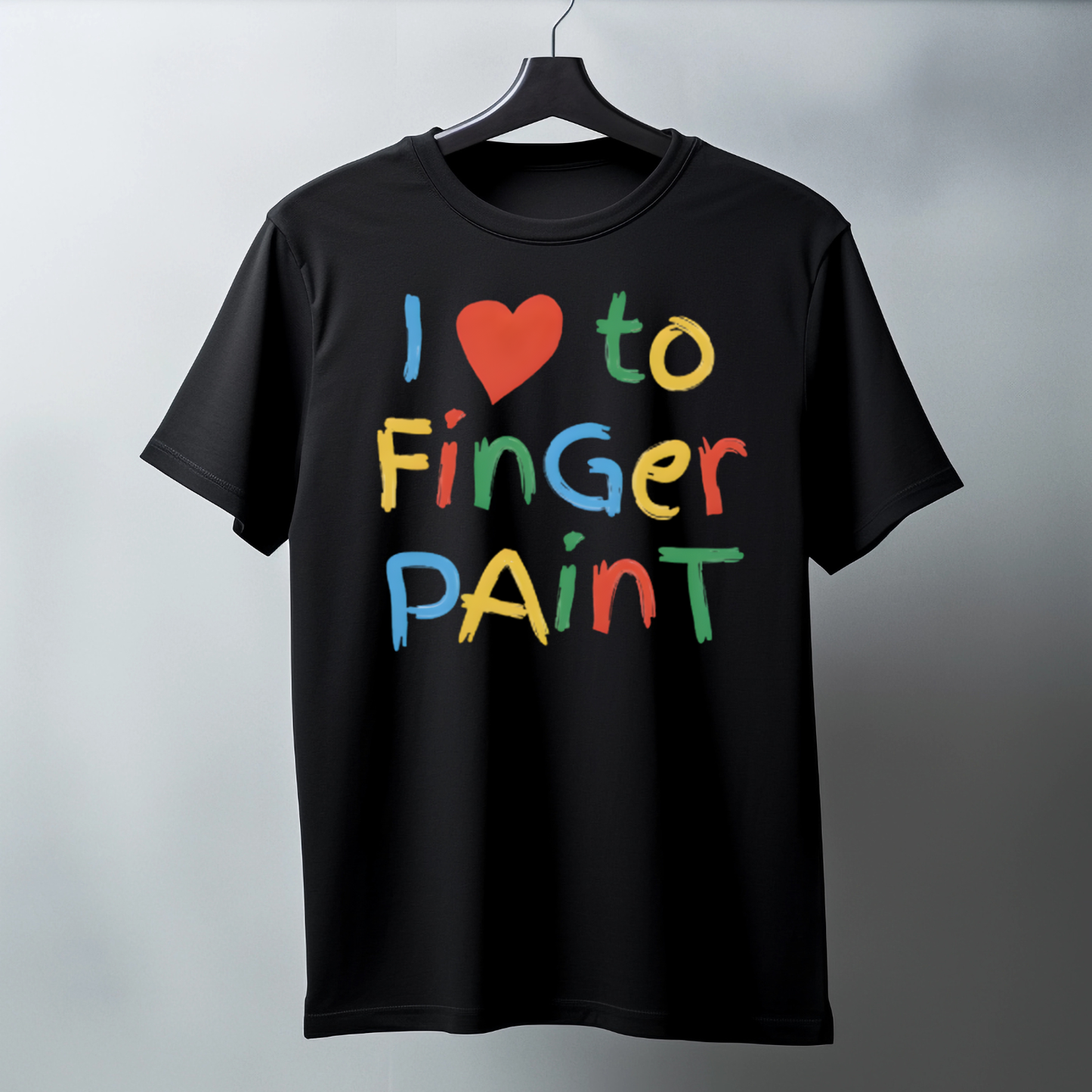 I Love to Finger Paint