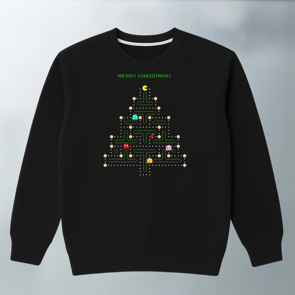 Pacman Merry Christmas Sweater