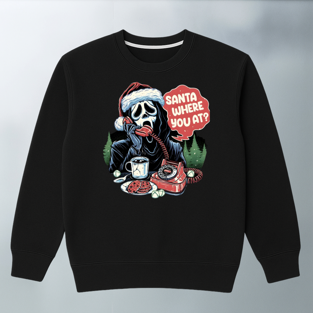 Scream Santa Where you at Sweater
