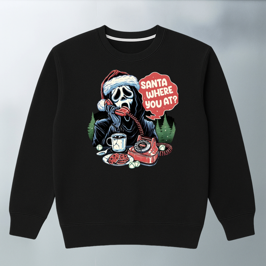 Scream Santa Where you at Sweater