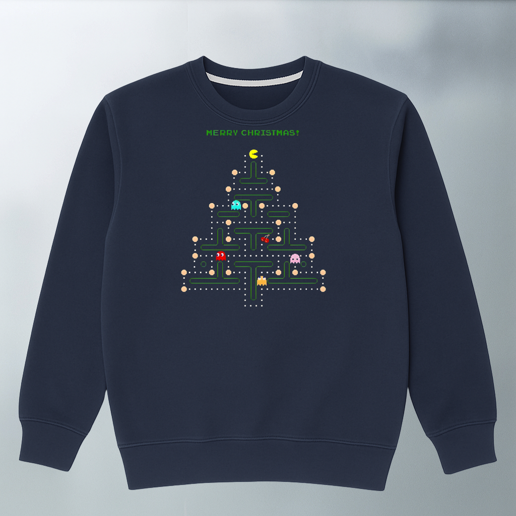 Pacman Merry Christmas Sweater