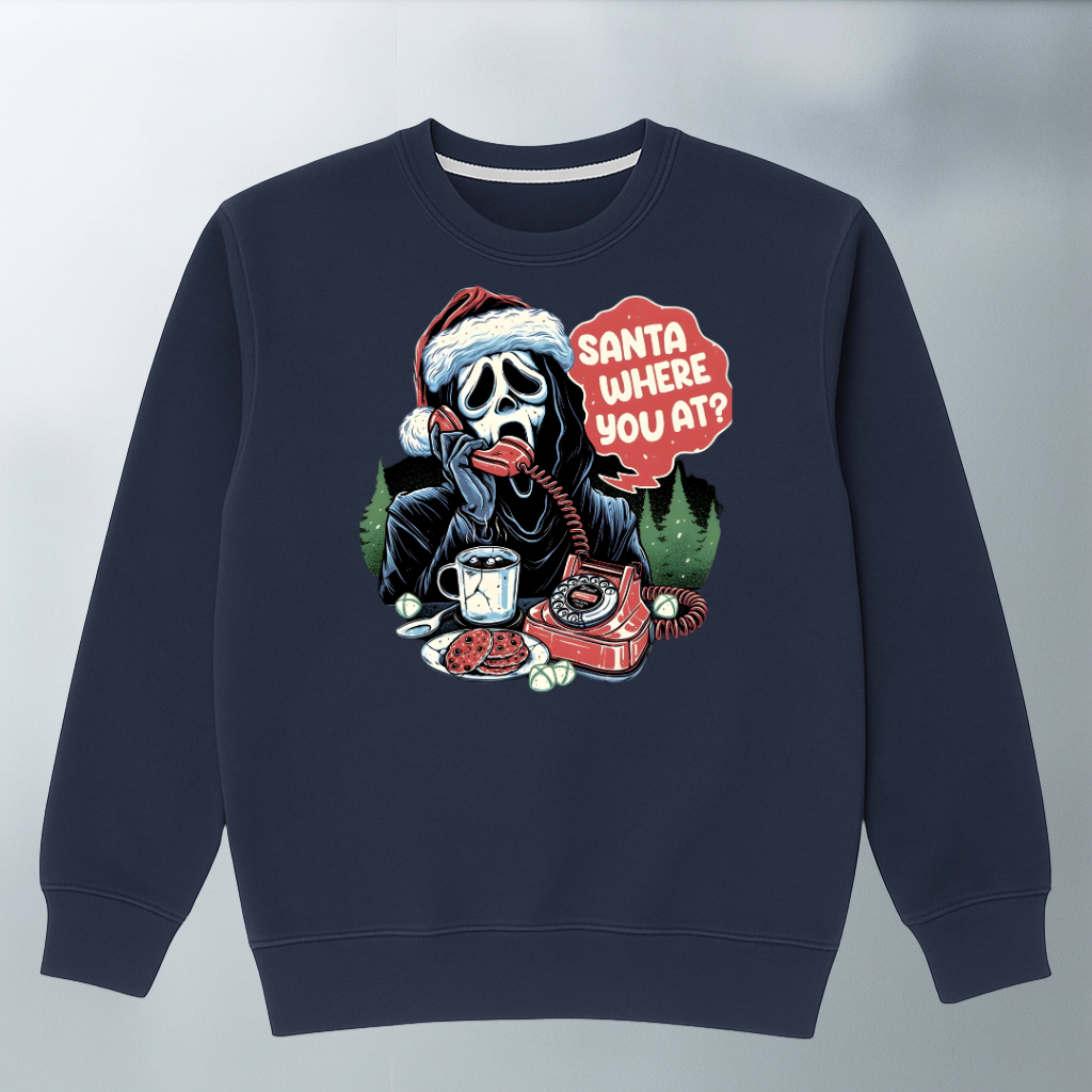 Scream Santa Where you at Sweater