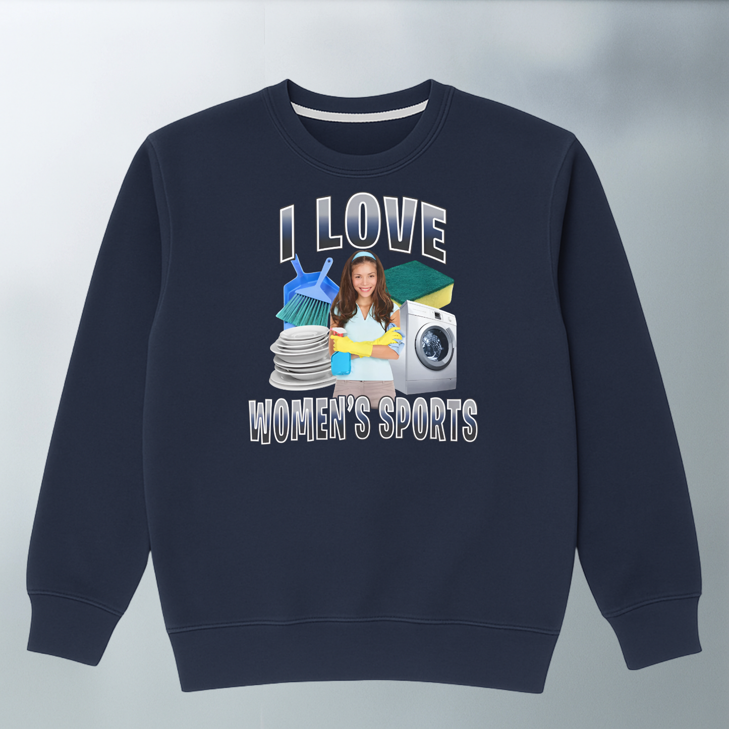 I love Women's Sports SWEATER