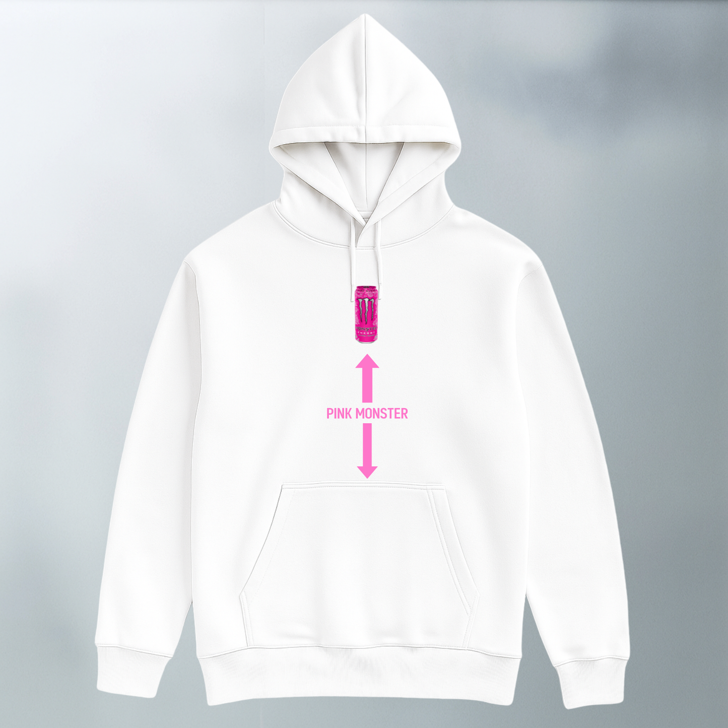 Pink Monster Hoodie