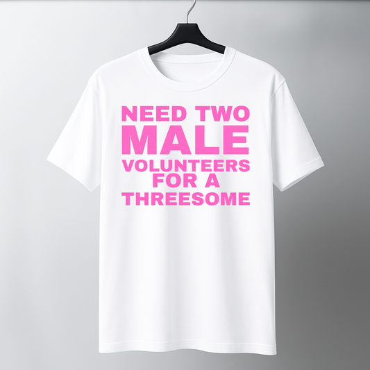 Need Two Male For a Threesome