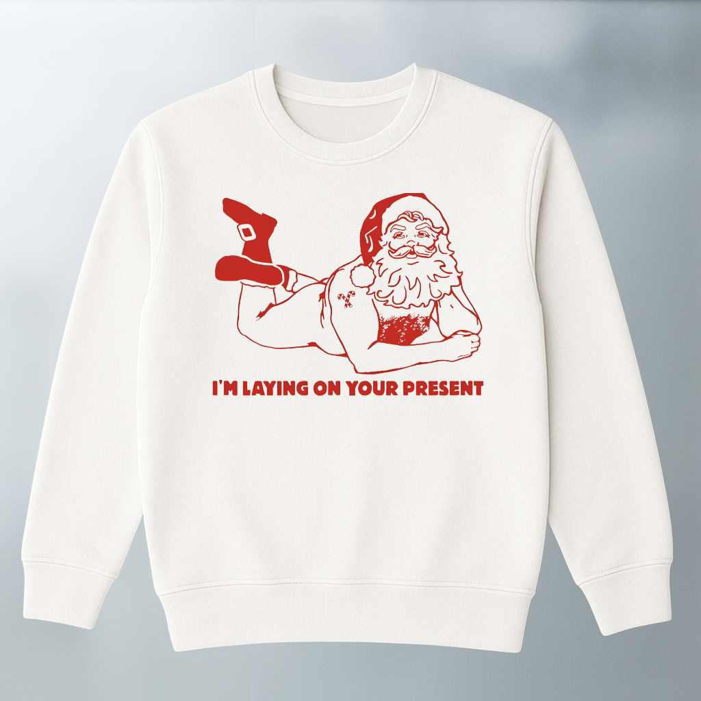 Laying On Your Present Sweater