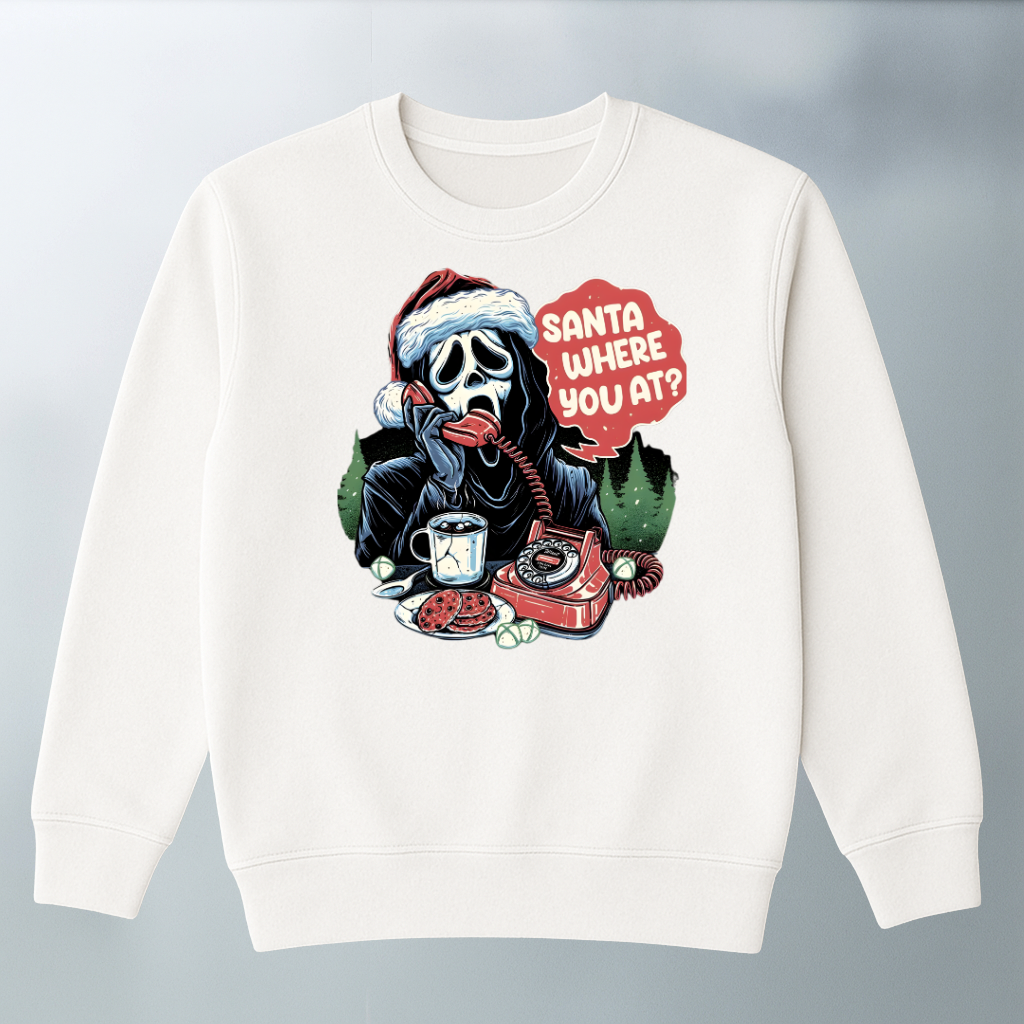 Scream Santa Where you at Sweater